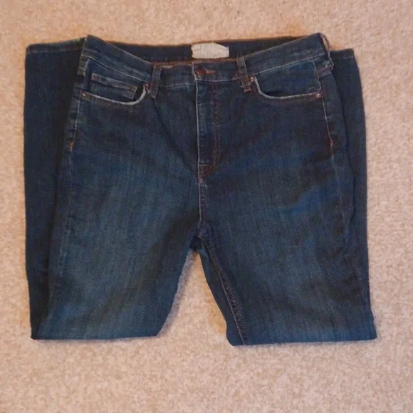 Free People Destroyed Blue Jeans sz 31 - Picture 4 of 9